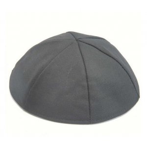 Black Terylene Kippah