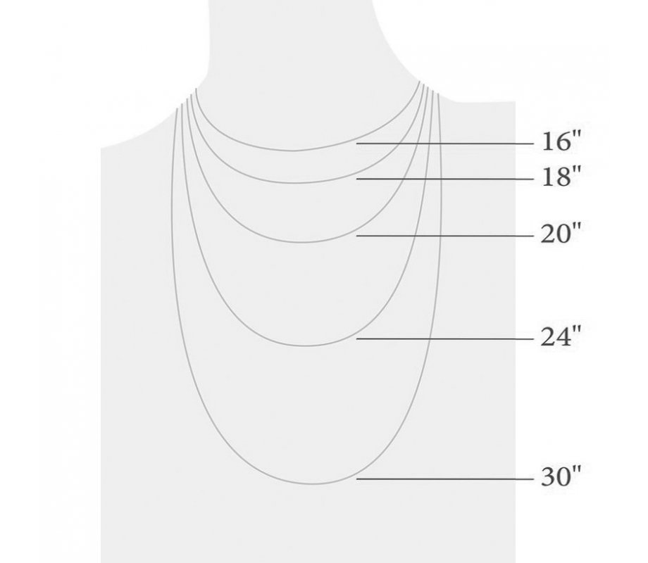 925 Sterling Silver Pendant Necklace - Outline of Israel with Star of David