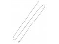 925 Sterling Silver Rhodium Plated Rope Chain - Choice of Lengths