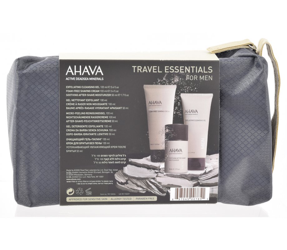 AHAVA TRAVEL ESSENTIALS Kit for Men