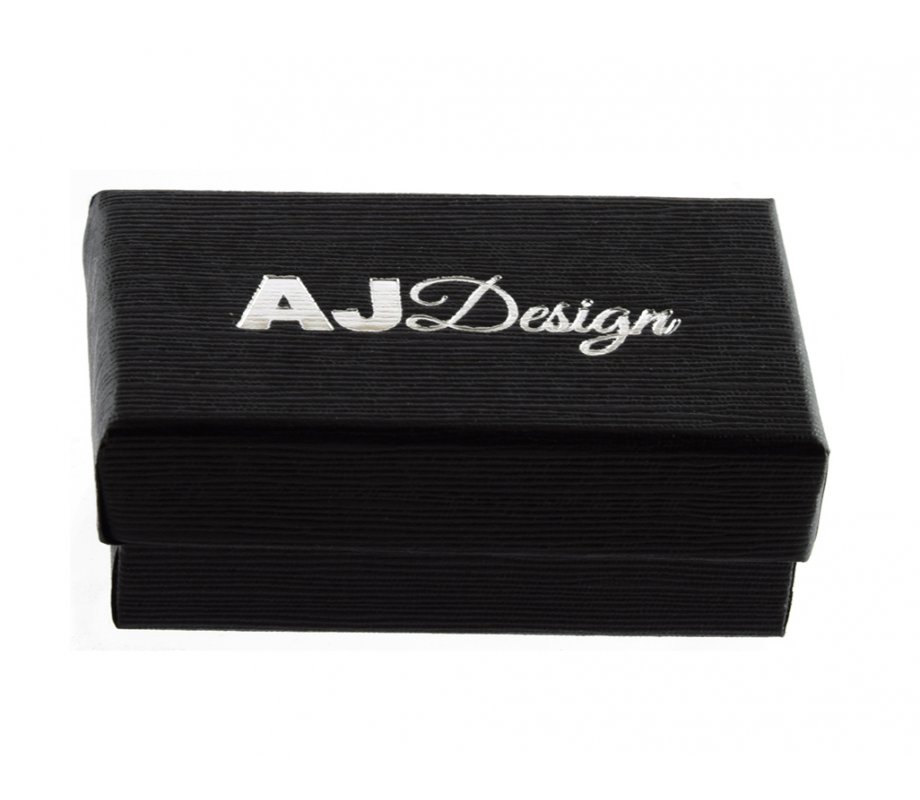 AJDesign Rhodium Mezuzah Style Necklace