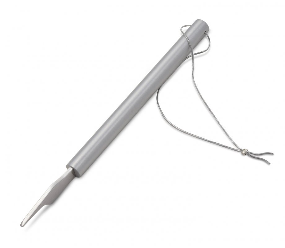 Adi Sidler, Contemporary Style Torah Pointer with Etched Hebrew Words – Silver