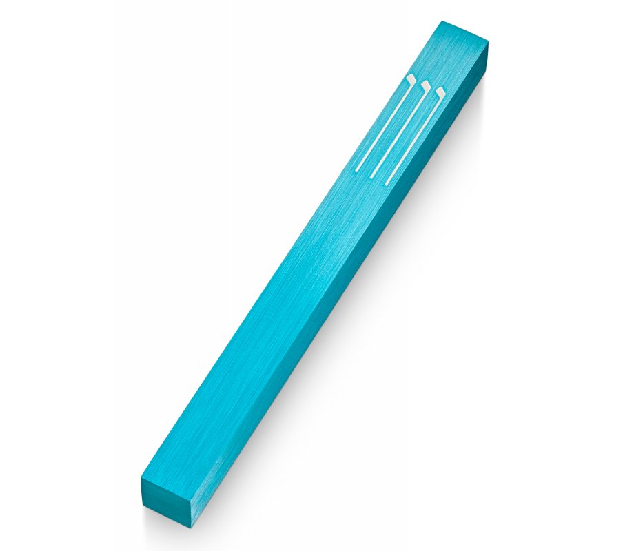 Adi Sidler Notes Design Shin Mezuzah Case - Turquoise