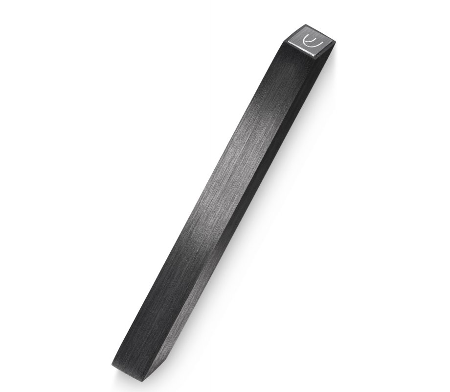 Adi Sidler Shin on Top of Smooth Mezuzah Case - Black