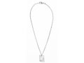Adi Sidler Stainless Steel Necklace  Cutout Star of David Pendant
