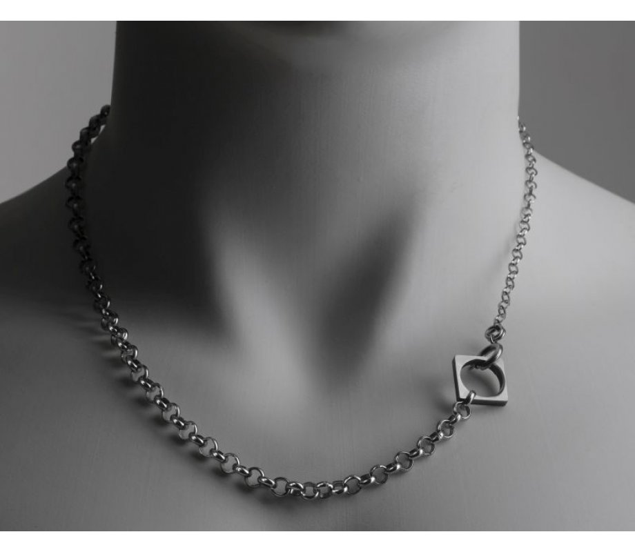 Adi Sidler Two in One Man's Bracelet and Necklace Chain - Stainless Steel