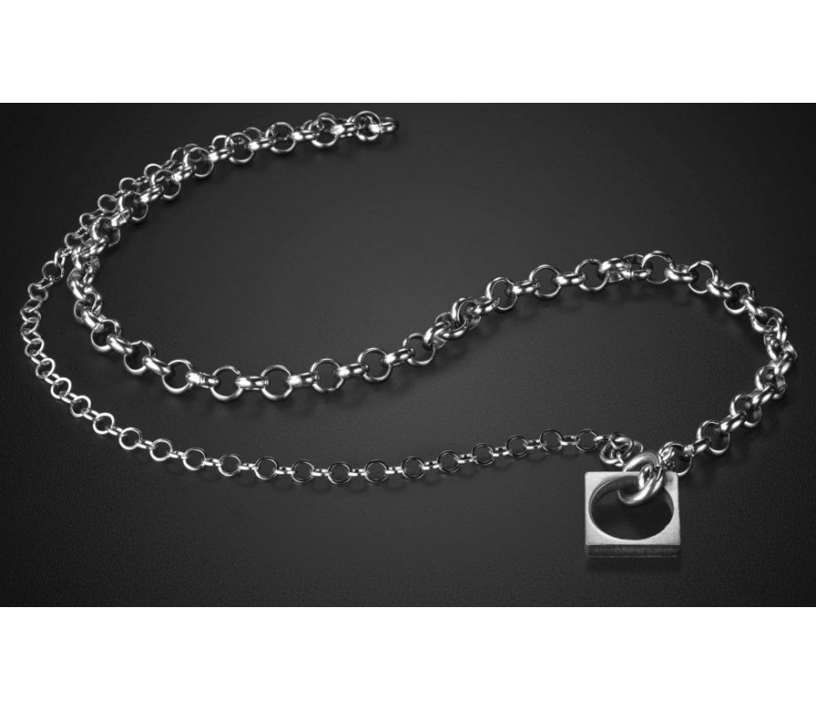 Adi Sidler Two in One Man's Bracelet and Necklace Chain - Stainless Steel