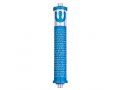 Agayof Cylinder Mezuzah, Shema and Curving Shin Dark Colors - 4 Inches Height