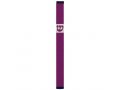 Agayof Pillar Mezuzah Case with Curving Shin, Dark Colors  7 Inches Height