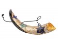 Anointing Painted Yemenite Shofar - Star of David