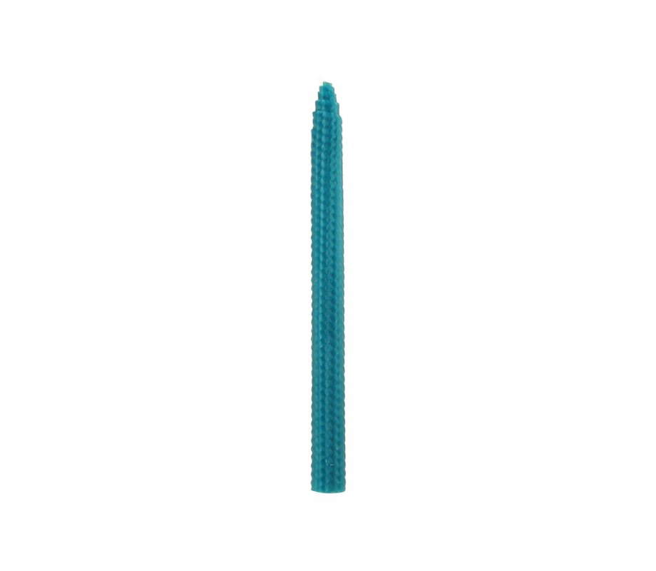 Beeswax Havdalah Candle, Waffle Honeycomb Design - Choice of Colors