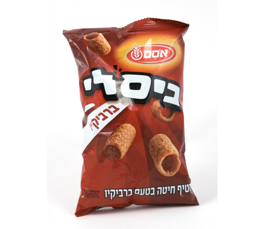 Bissli Snack with Barbecue Flavor by Ossem - Large Size