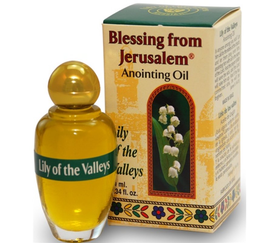 Blessing from Jerusalem Lily of the Valleys Anointing Oil 12ml - 0.4fl.oz