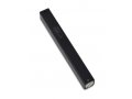 Classic Weather Proof Aluminum Mezuzah Case with Shin Decoration - Black