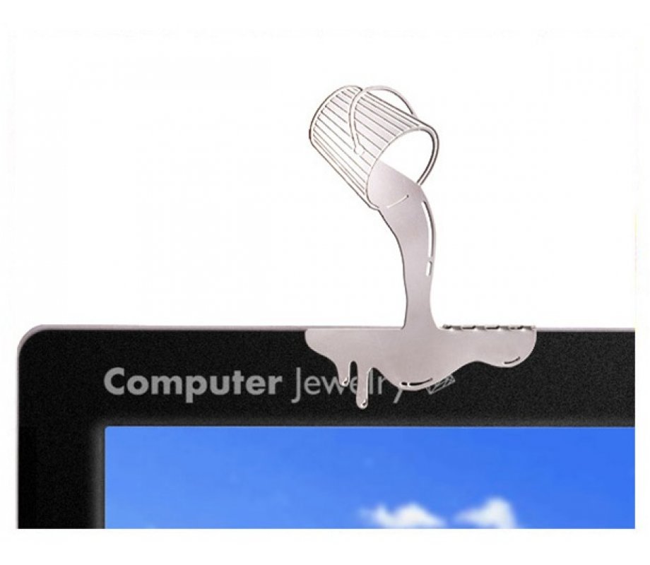 Computer Jewelry - Spilled Water