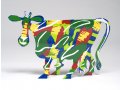 David Gerstein Free Standing Double Sided Sculpture - Margarita Cow