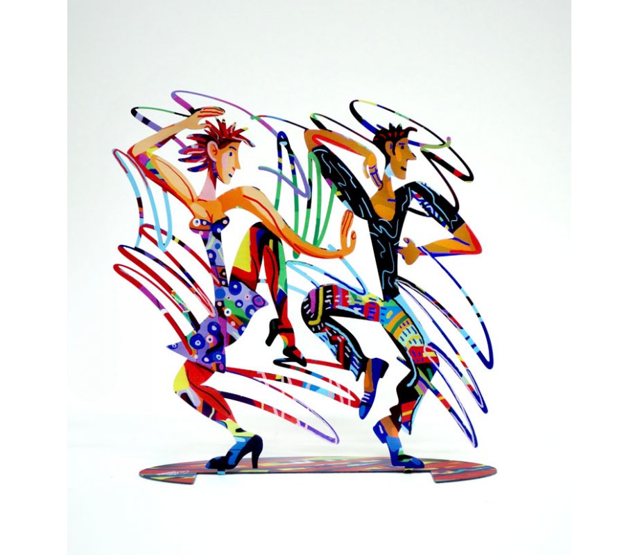 David Gerstein Free Standing Double Sided Sculpture Figures - Twisters