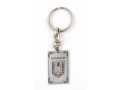 Dog Tag Key Ring, Framed Lion of Judah and 