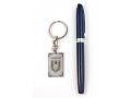 Dog Tag Key Ring, Framed Lion of Judah and 