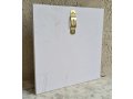 Dorit Judaica Gold Plated Wall Plaque - Cutout Mandala and Hebrew Blessings