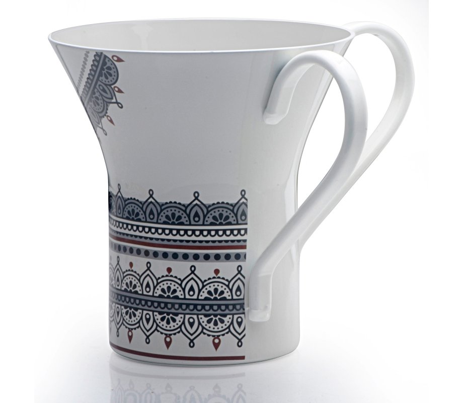 Dorit Judaica Netilat Yadayim Wash Cup - Colorful Oriental Design