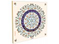 Dorit Judaica Wall Plaque with Psalm Blessings in Circular Floral Display