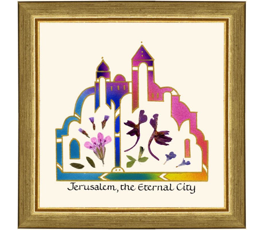 Dvora Black Hand-Finished Print