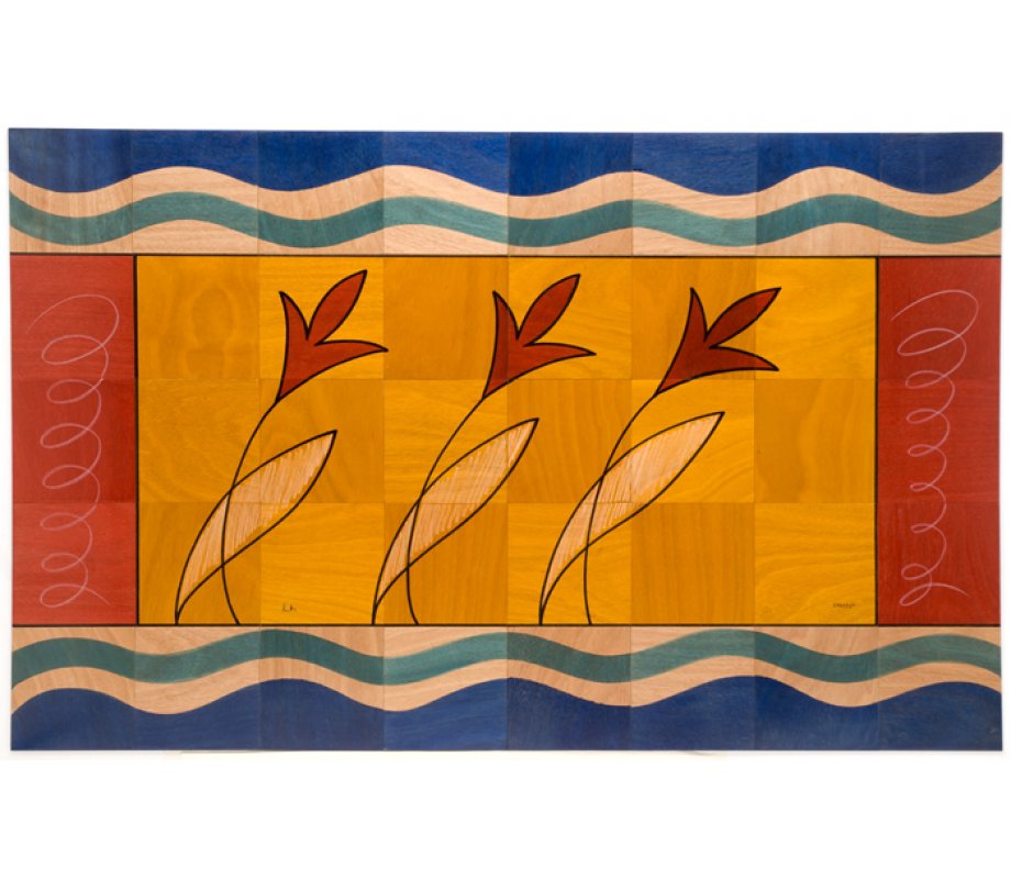 Floor Mat Peri by Kakadu Art