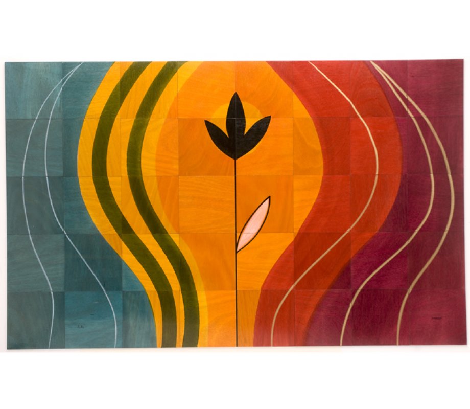 Floor Mat Sunset by Kakadu Art