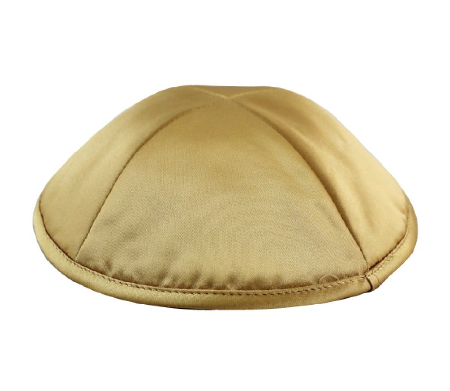 Gold Satin Kippah