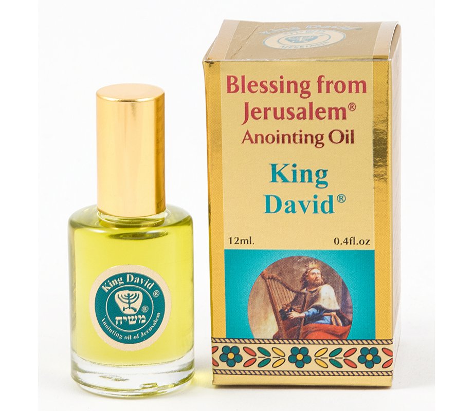 Gold Series Blessing from Jerusalem - King David Anointing Oil 0.4 fl.oz (12ml)