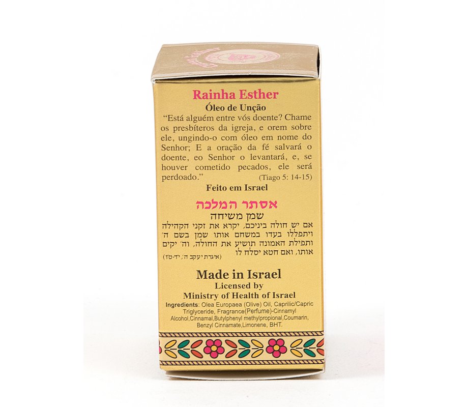 Gold Series Blessing from Jerusalem - Queen Esther Anointing Oil 0.4 fl.oz (12ml)