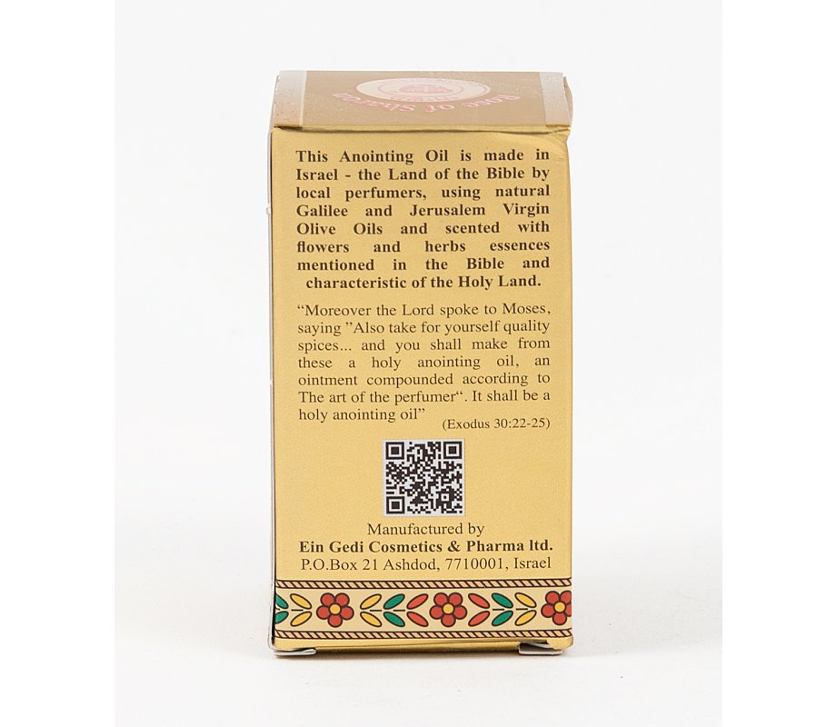 Gold Series Blessing from Jerusalem - Rose of Sharon Anointing Oil 0.4 fl.oz (12ml)