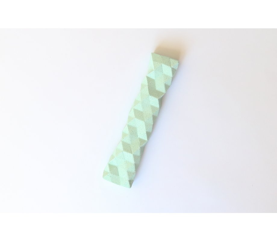 Graciela Noemi Handcrafted Origami Wrinkled Mezuzah Case