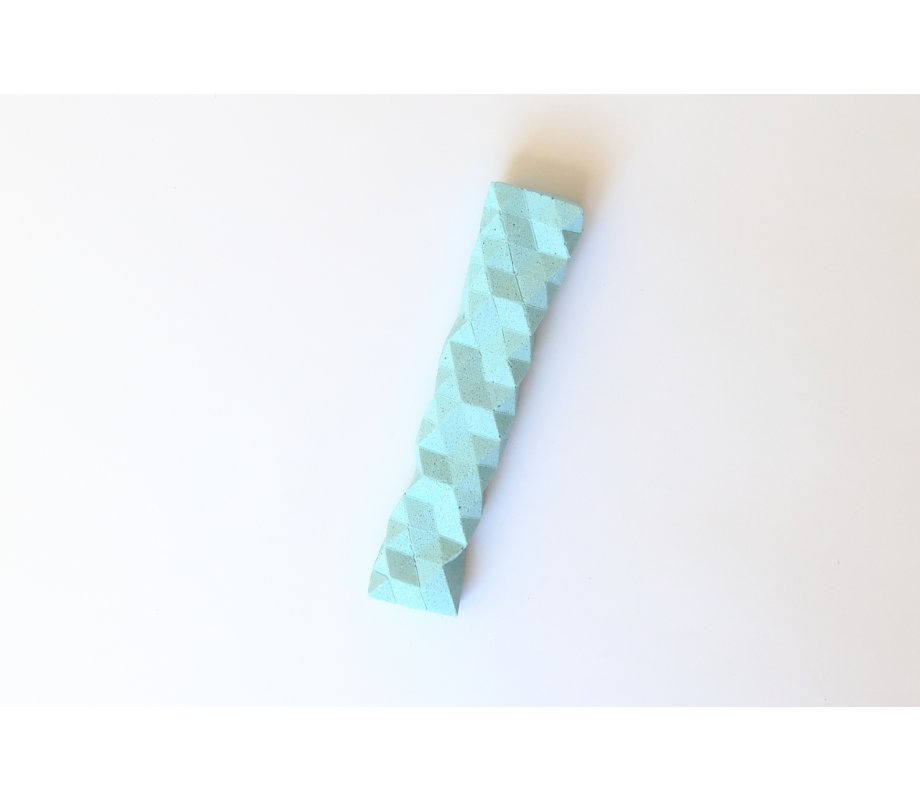 Graciela Noemi Handcrafted Origami Wrinkled Mezuzah Case