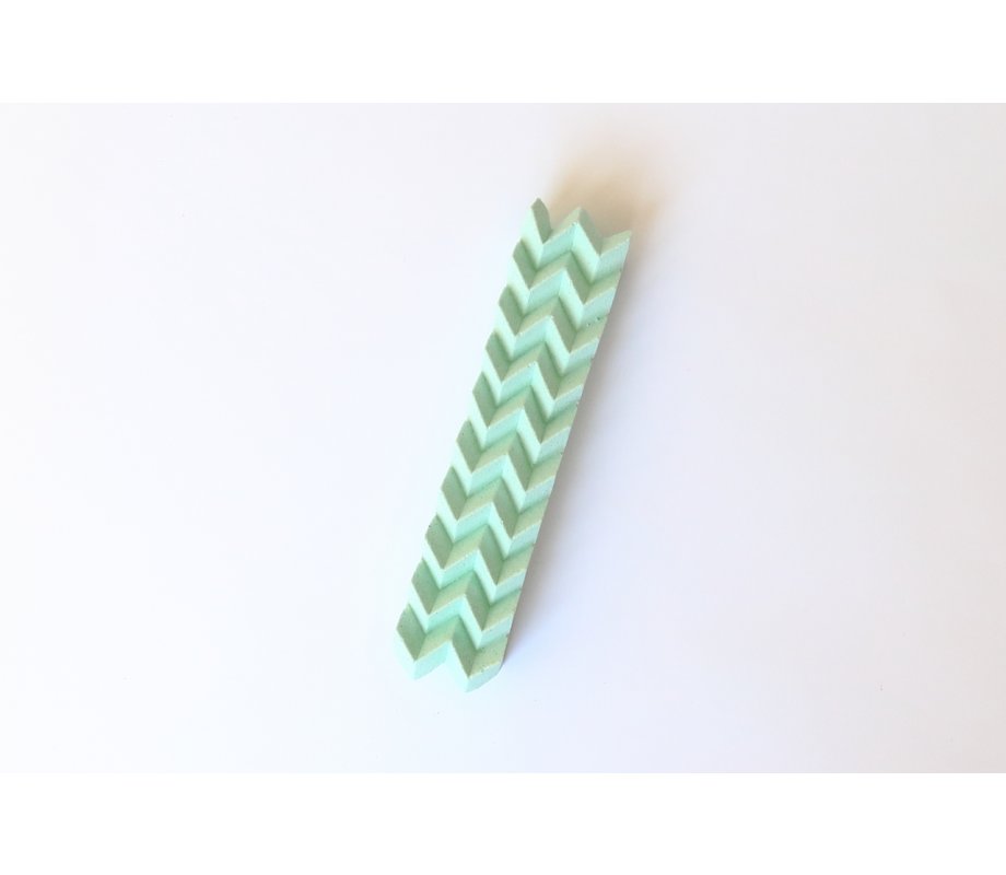 Graciela Noemi Handcrafted Origami Zig Zag Mezuzah Case