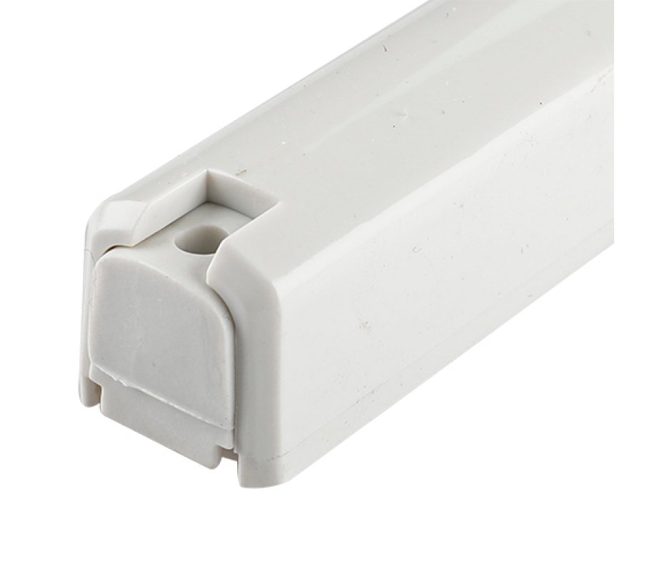 Gray Marble Look Plastic Mezuzah Case with Silver Shin - for 12 or 15 cm Scroll