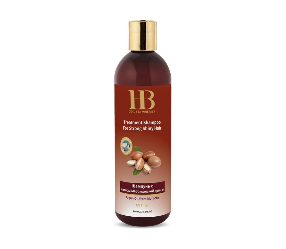 H&B Argan Oil From Morocco Treatment Shampoo with Dead Sea Minerals