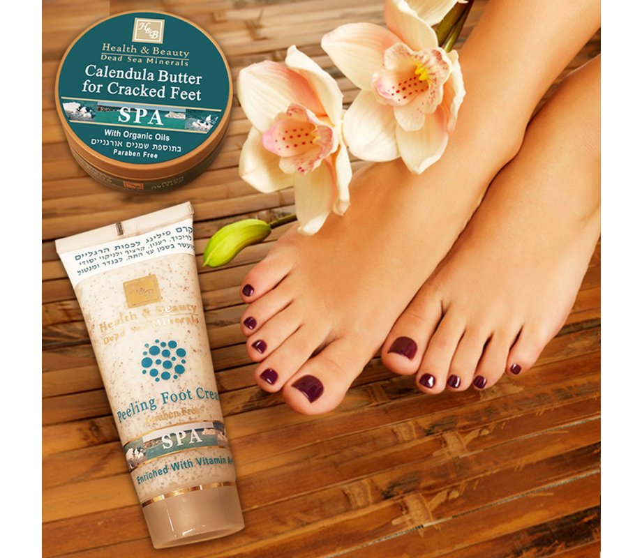 H&B Dead Sea Peeling Foot Cream