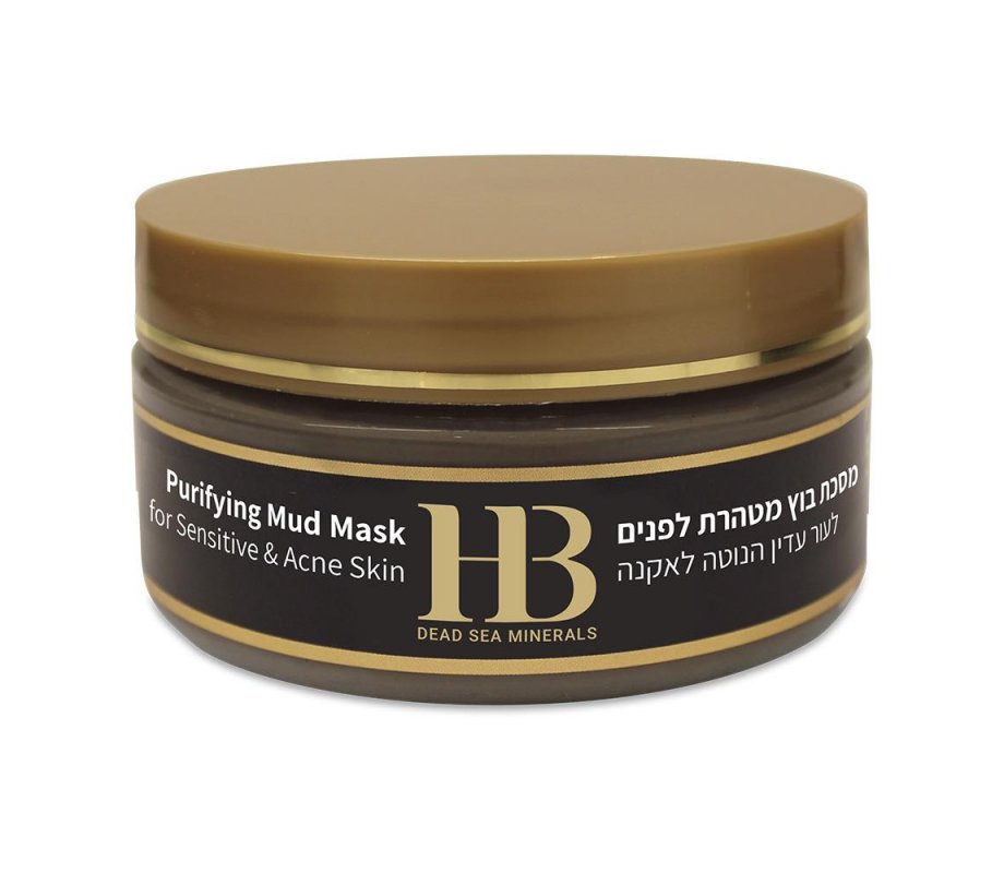 H&B Dead Sea Purifying Mud Mask for Sensitive and Acne Skin