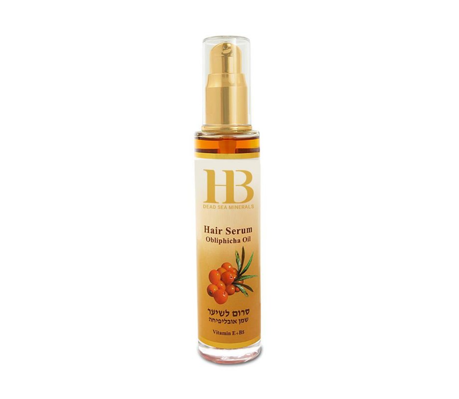 H&B Hair Serum with Dead Sea Minerals and Fragrant Oils - Sea Buckthorn Oil
