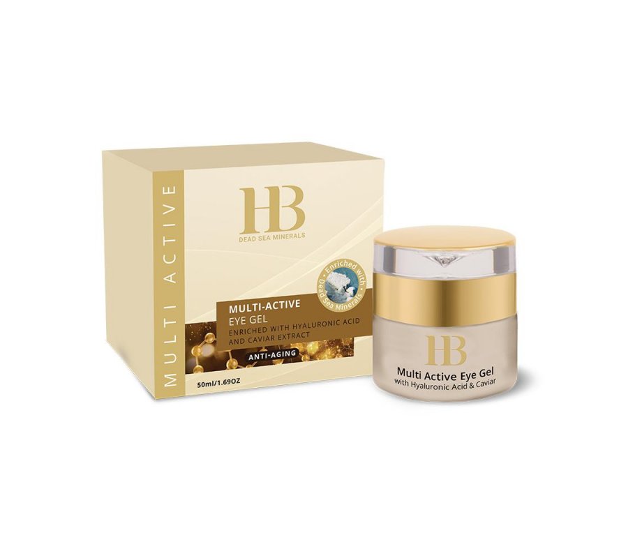 H&B Multi Active Eye Gel with Hyaluronic Acid and Caviar Extract