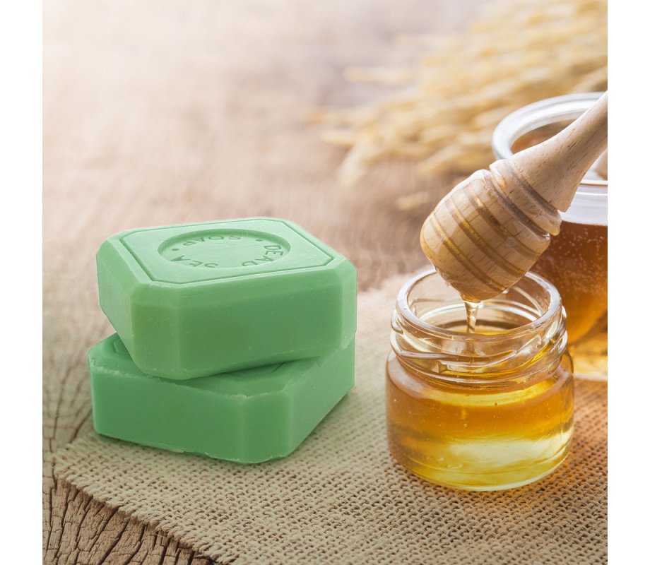 H&B Natural Olive Oil and Honey Bar of Soap with Dead Sea Minerals
