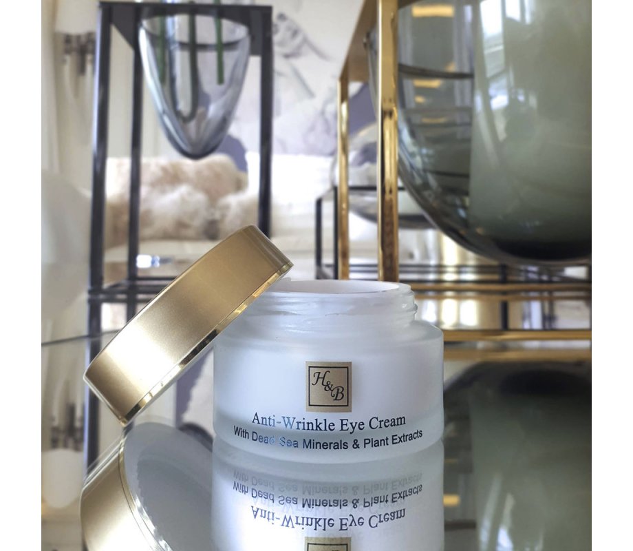 H&B Rich Anti-Wrinkle Eye and Neck Cream with Dead Sea Minerals & Plant Extracts