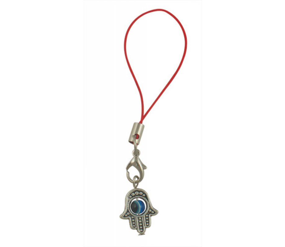 Hamsa Cellphone Charm with Moveable Eye