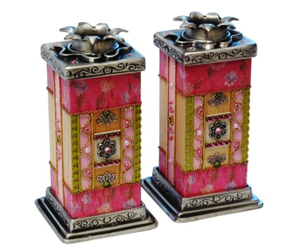 Handcrafted Shabbat Candlesticks