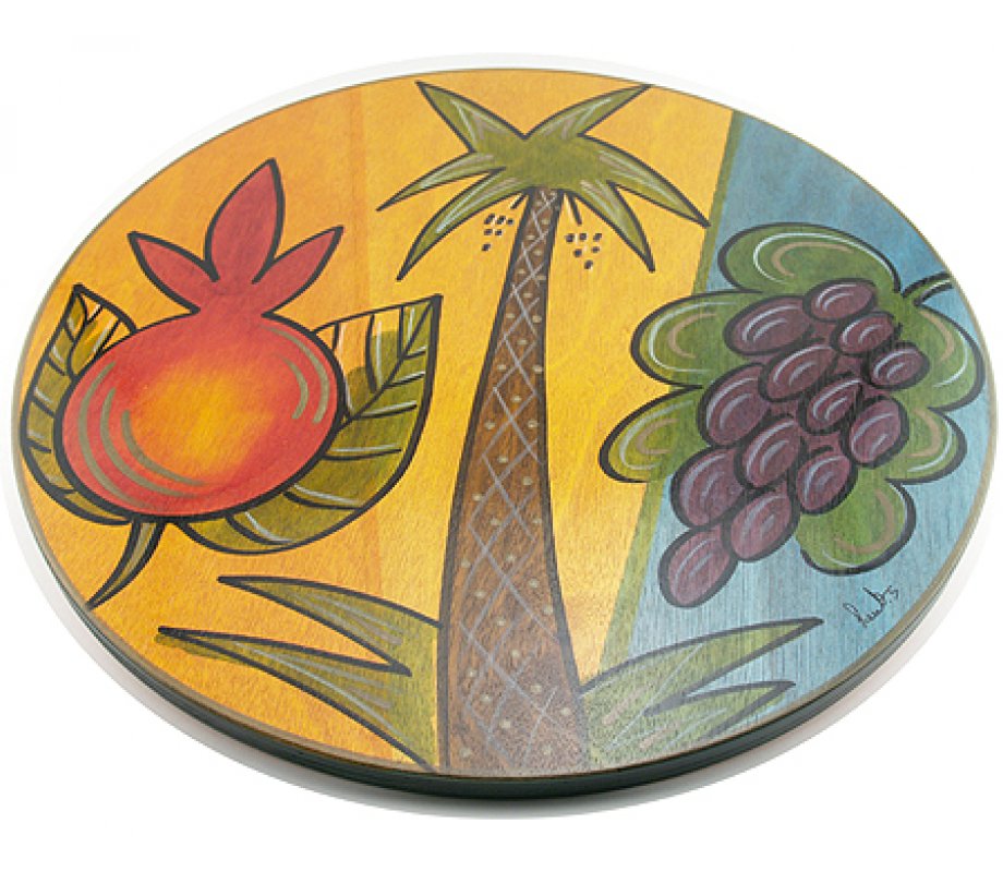 Holy Triple Lazy Susan by Kakadu Art