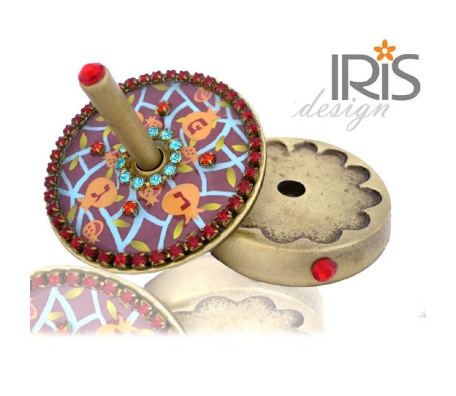 Iris Design - Hanukkah Dreidel