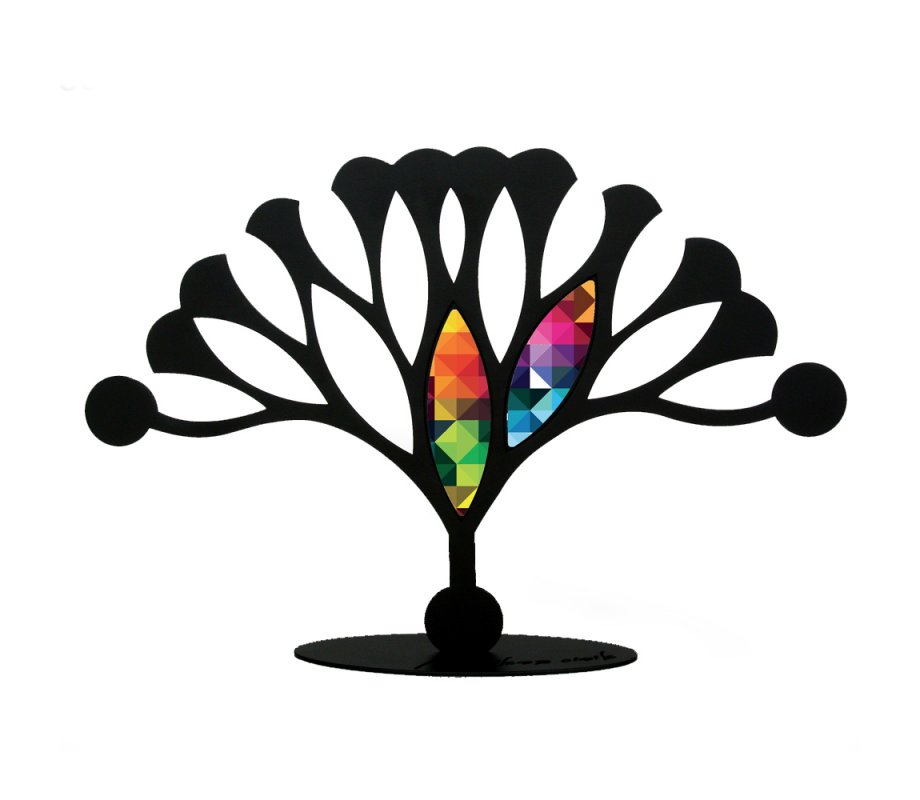 Iris Design Stand-Alone Table or Shelf Sculpture - Tree of Life
