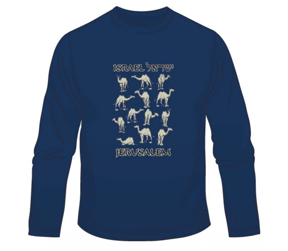 Israel Camels Long Sleeved T-Shirt